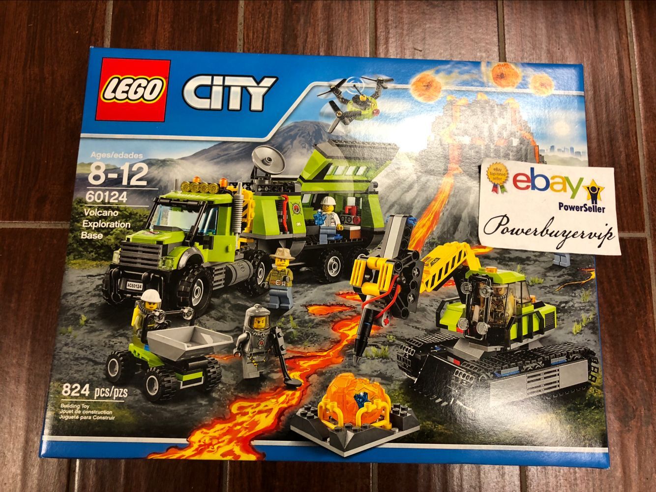 NEW LEGO City Volcano Exploration Base Lego 60124 Construction Toy